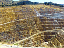 Mine d'or -Waihi - Nouvelle-Zélande